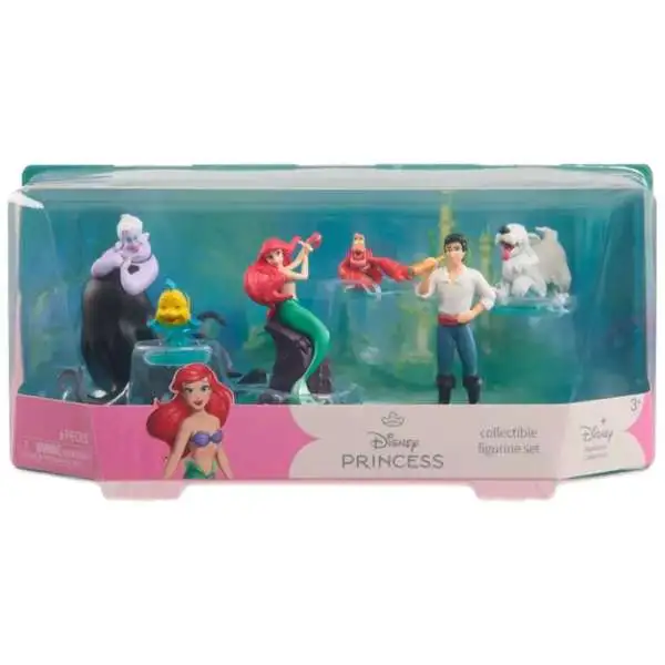 Disney The Little Mermaid Exclusive 6-Piece PVC Figure Set