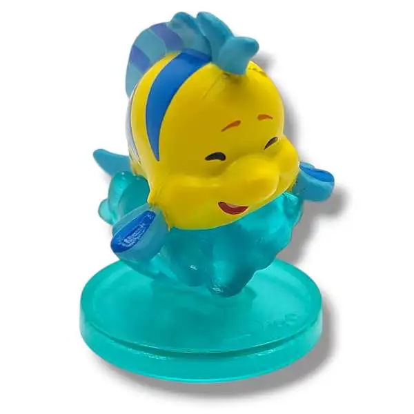 Disney The Little Mermaid Flounder 1-Inch PVC Figure [Loose]