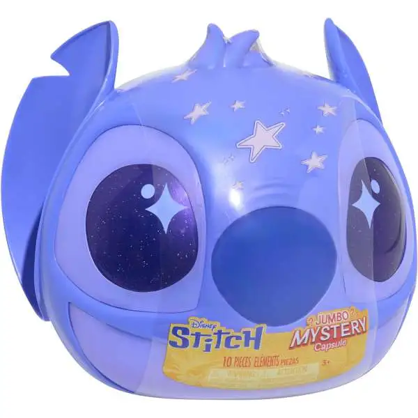 Disney Lilo & Stitch Iridescent Stitch JUMBO Mystery Capsule Pack [10 Surprises!]