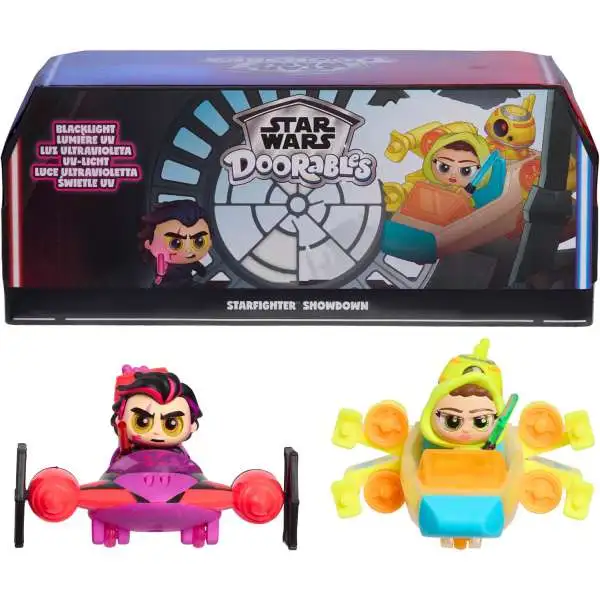Disney Doorables Starfighter Showdown Mini Figure Set [Blacklight]