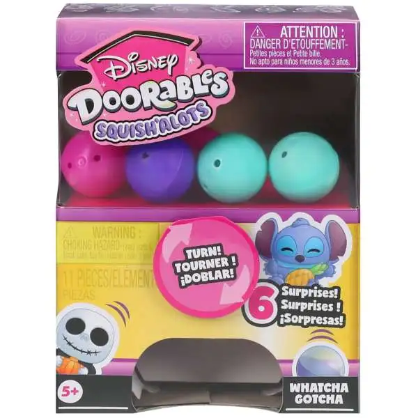 Disney Doorables SquishAlots Whatcha Gotcha Mystery Pack [6 Surprises Inside!]
