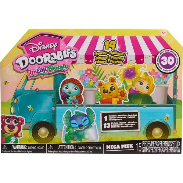 Disney Doorables In Full Bloom MEGA Peek Playset [14 Figures]
