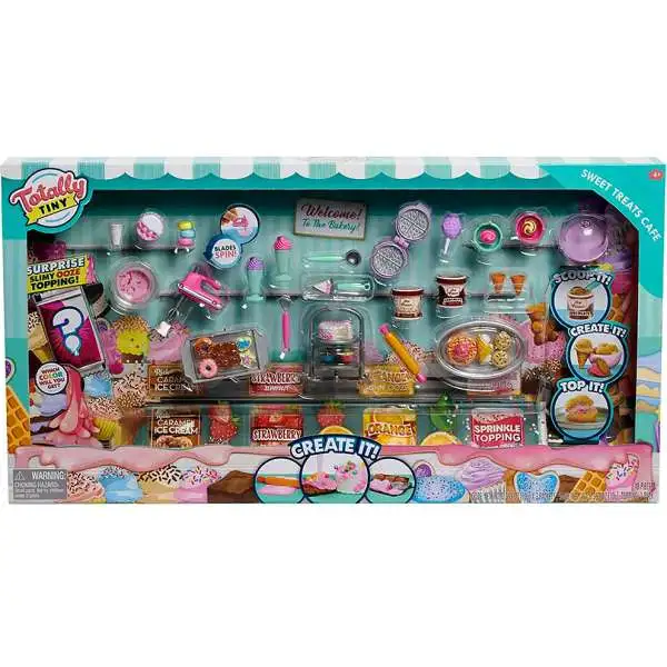 Totally Tiny Fun Sweet Treats Cafe Exclusive Mini Food Play Set [Over 48 Pieces!]