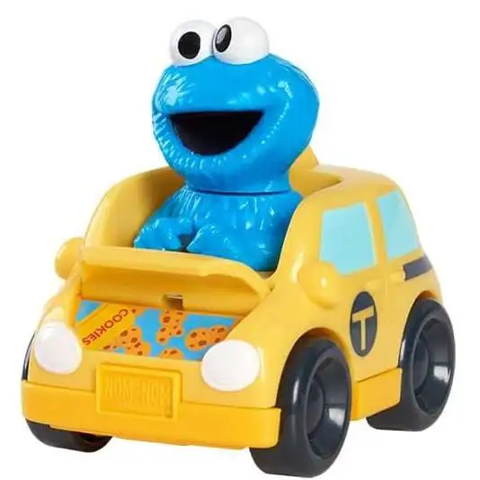 Sesame Street Twist & Pop Wheelies Cookie Monster Vehicle