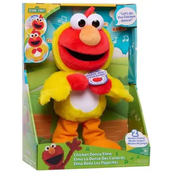 Sesame Street Chicken Dance Elmo 13-Inch Animatronic Plush