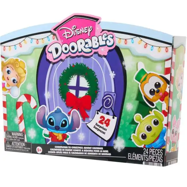 Disney Doorables 2026 Countdown to Christmas Advent Calendar [24 Surprises!]
