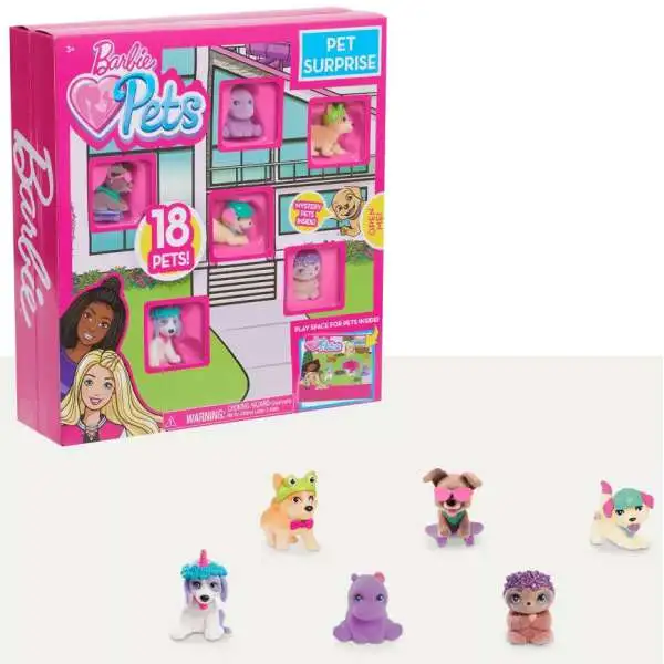 Barbie Pets Deluxe Pet Surprise Animal Figures Exclusive