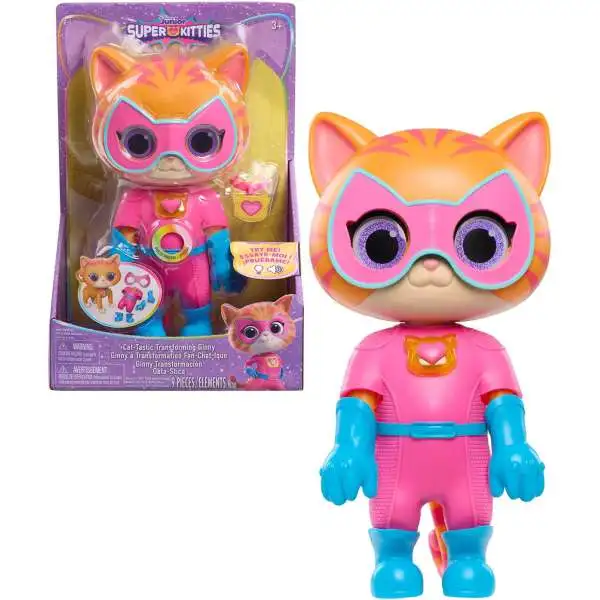 Disney Junior SuperKitties Cat-Tastic Transforming Ginny 9-Inch Figure