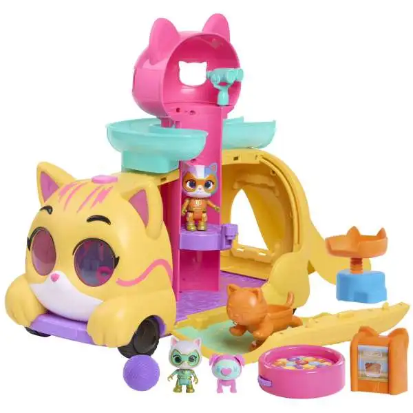 Disney Junior SuperKitties Purr 'N' Go Playset [Lights & Sounds!]