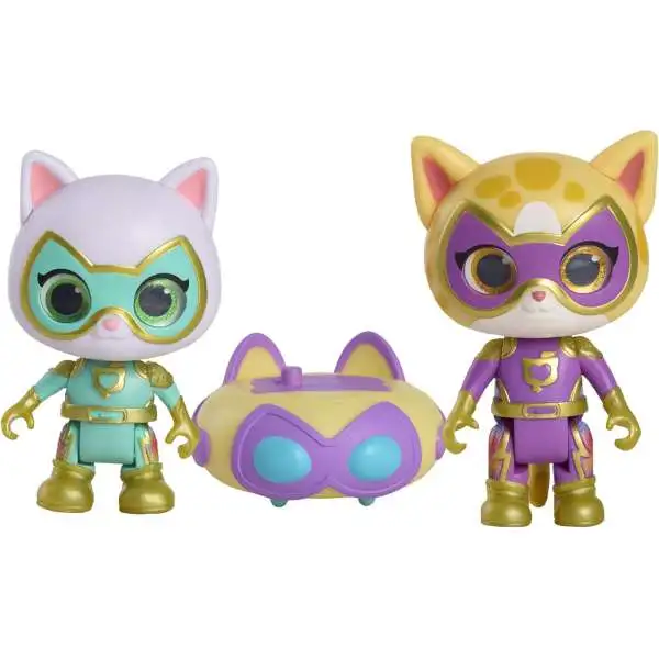 Disney Junior SuperKitties Bitsy & Sparks Figure 2-Pack