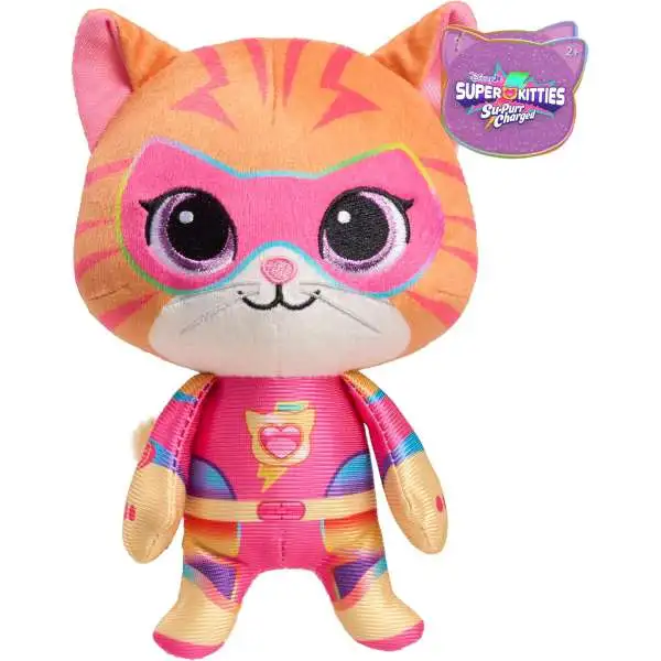 Disney Junior SuperKitties Su-Purr Charged Ginny 6.5-Inch Plush