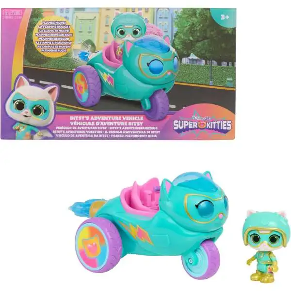 Disney Junior SuperKitties Bitsy's Adventure Vehicle