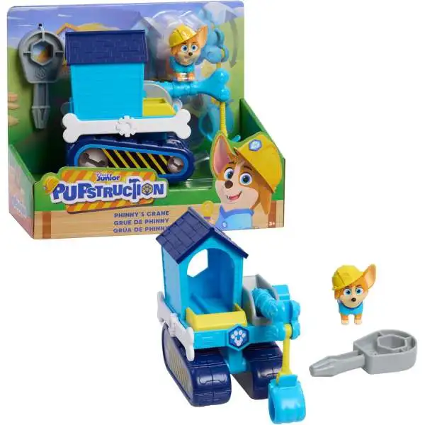 Disney Junior Pupstruction Phinny's Crane Vehicle & Figure