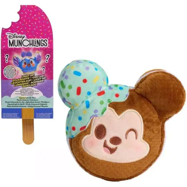 Disney Munchlings Light-Up Collectible Plush Exclusive 4.5-Inch Mystery Pack [Scented, 1 RANDOM Character]
