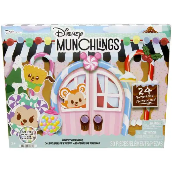 Disney Munchlings 2025 Advent Calendar [24 Surprises, Scented]