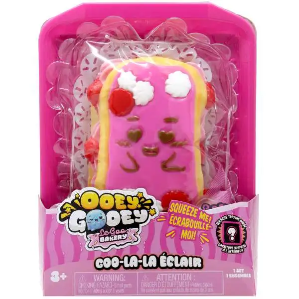 Ooey Gooey Le Goo Bakery Goo-La-La Eclair Squeeze Toy