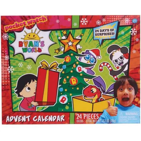 Ryan's World 24 Days of Surprises Exclusive Advent Calendar