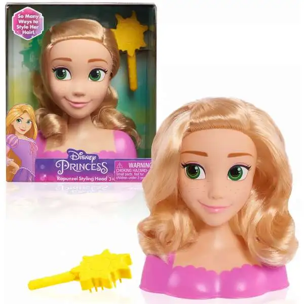 Disney Tangled Rapunzel Styling Head 6.5-Inch Playset