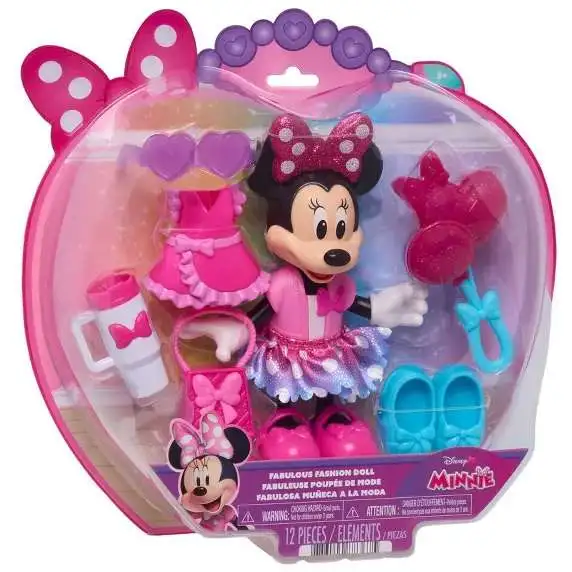 Disney Minnie Mouse Fabulous 6-Inch Fashion Doll