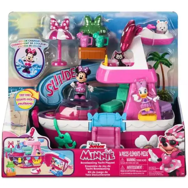 Disney Minnie Mouse Bowdazzling Yacht Playset
