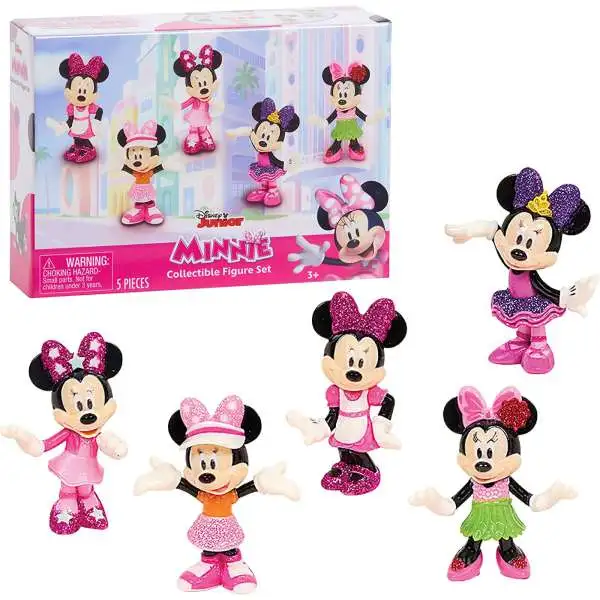 Disney Junior Minnie Mouse 3-Inch Figure 5-Pack