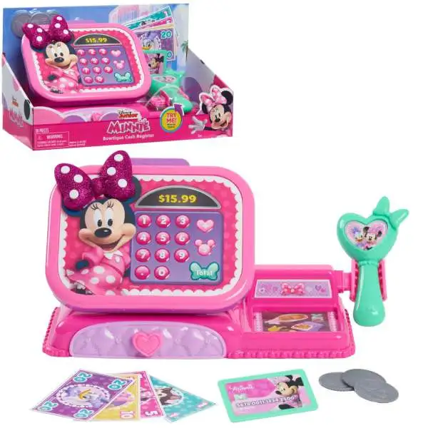 Disney Minnie Mouse Bowtique Cash Register Playset [2024]