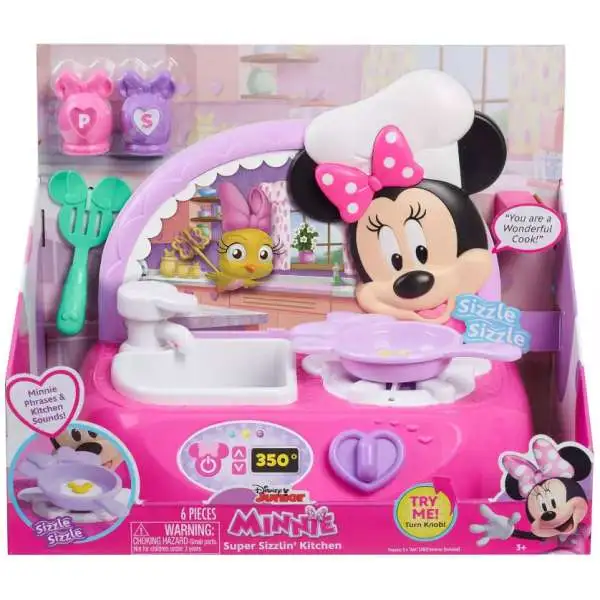 Disney Minnie Mouse Super Sizzlin' Kitchen Exclusive