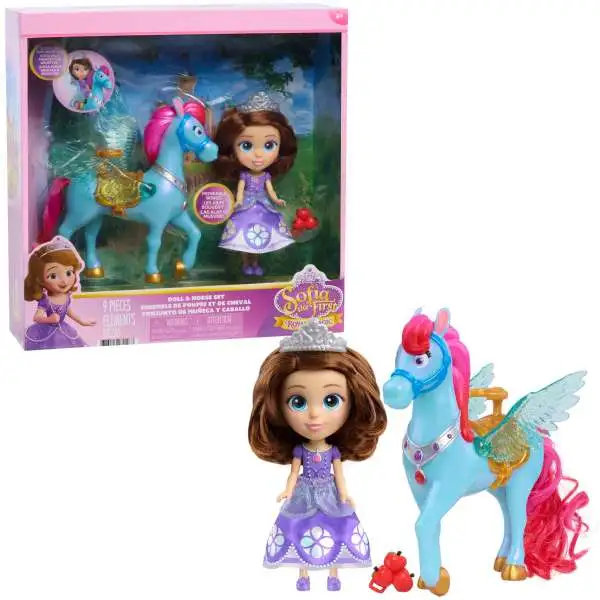 Disney Sofia the First Royal Magic Princess Sofia & Wildfyre Pegasus Figure
