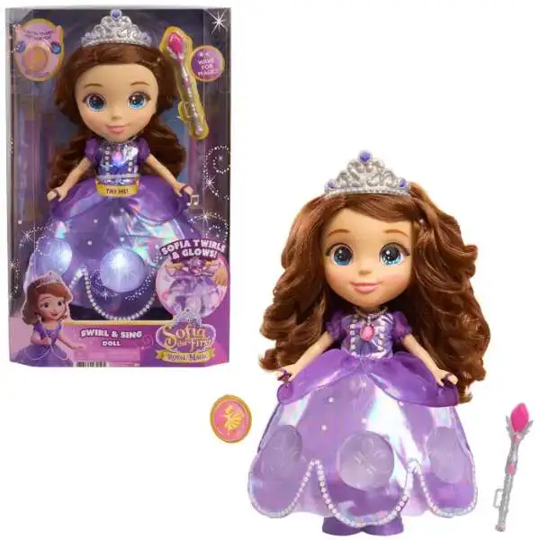Disney Sofia the First Royal Magic Swirl & Sing Sofia Doll