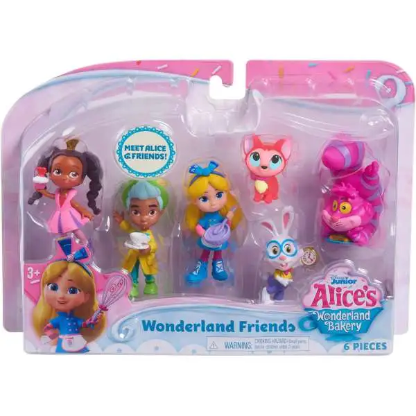 Disney Junior Alice's Wonderland Bakery Wonderland Friends Figure 6-Pack [Damaged Package]