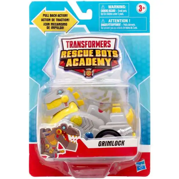 Transformers Rescue Bots Academy Grimlock 3.5-Inch 3.5" Pullback Vehicle