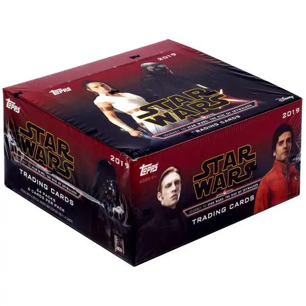 Journey to Star Wars The Rise of Skywalker Trading Card RETAIL Box [24 Packs]