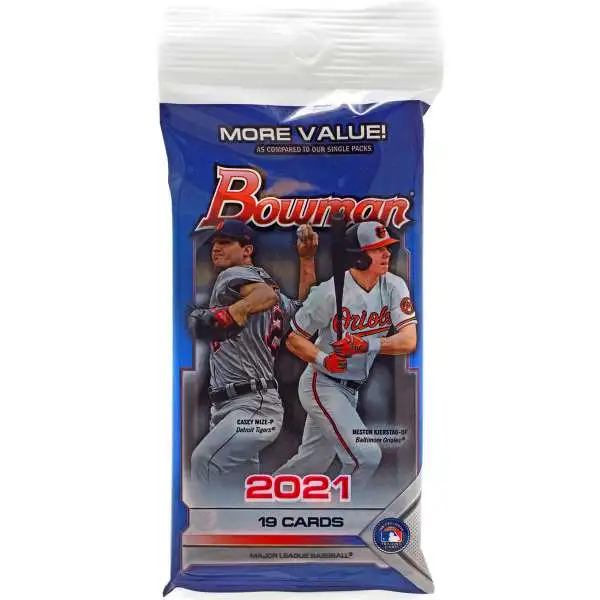 MLB Topps 2021 Bowman Baseball Trading Card VALUE Pack [19 Cards]