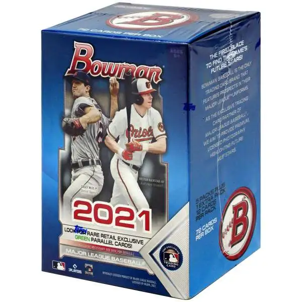 MLB Topps 2021 Bowman Baseball Trading Card BLASTER Box [6 Packs]