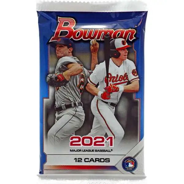 MLB Topps 2021 Bowman Baseball Trading Card BLASTER Pack [12 Cards]