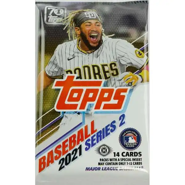 MLB Topps 2021 Series 2 Baseball Trading Card HOBBY Pack [14 Cards]