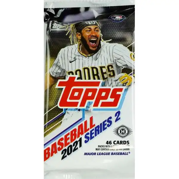 MLB Topps 2021 Series 2 Baseball Trading Card JUMBO HOBBY Pack [46 Cards]