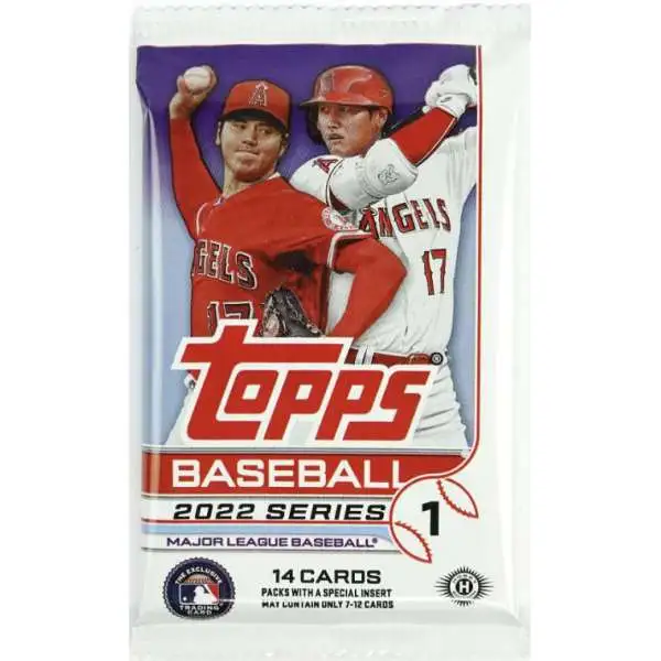 MLB Topps 2022 Series 1 Baseball Trading Card HOBBY Pack [14 Cards]