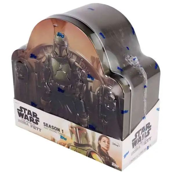Star Wars Topps 2022 The Book of Boba Fett Season 1 Trading Card HOBBY Box [Tin]
