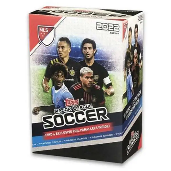 Topps 2022 MLS Soccer Trading Card BLASTER Box [11 Packs]