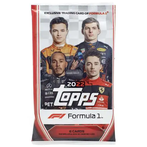 Formula 1 2022 Topps F1 Trading Card BLASTER Pack [6 Cards]