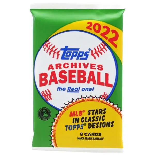 MLB Topps 2022 Archives Baseball Trading Card BLASTER Pack [8 Cards]