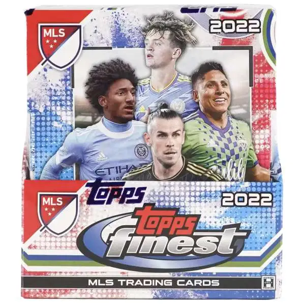 MLS Topps 2022 Finest Soccer Trading Card HOBBY Box [2 Mini Boxes]
