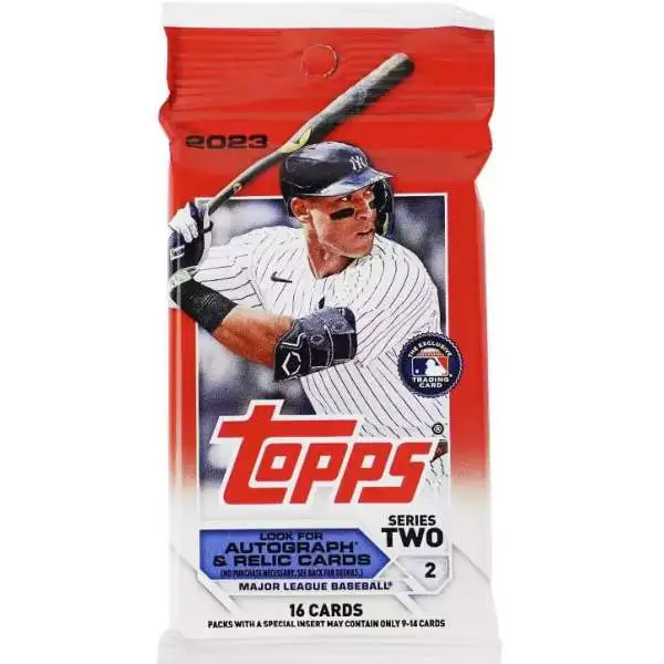 MLB Topps 2023 Series 2 Baseball Trading Card RETAIL Pack [16 Cards]