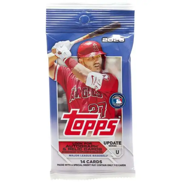 MLB Topps 2023 Update Series Baseball Trading Card RETAIL Pack [14 Cards]