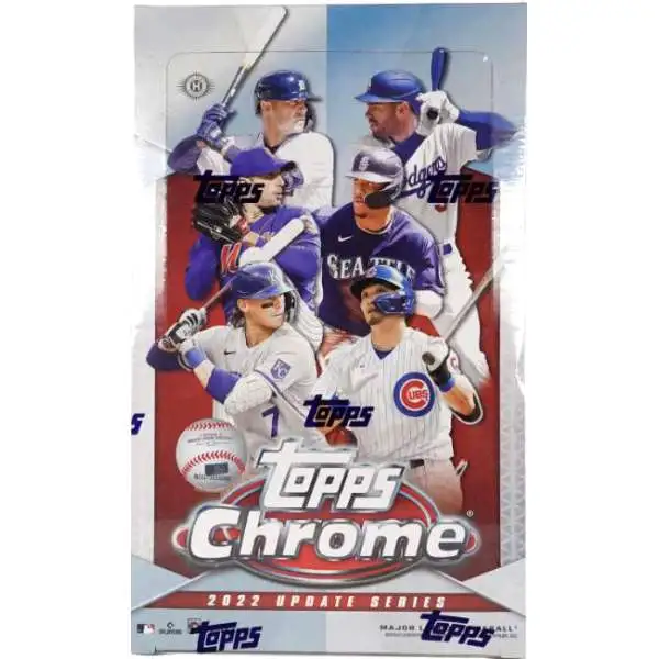 MLB 2022 Topps Chrome Update Series Baseball Trading Card HOBBY Box