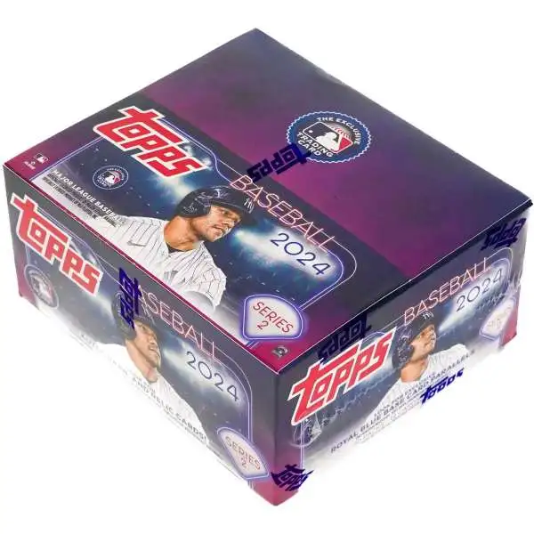 topps MLB 2024series1の350枚セット MLB Topps 2024 Series 2 Baseball Trading Card SUPER BOX 10