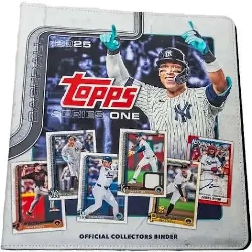 Topps Fanatics 2025 Series 1 3-Ring Binder