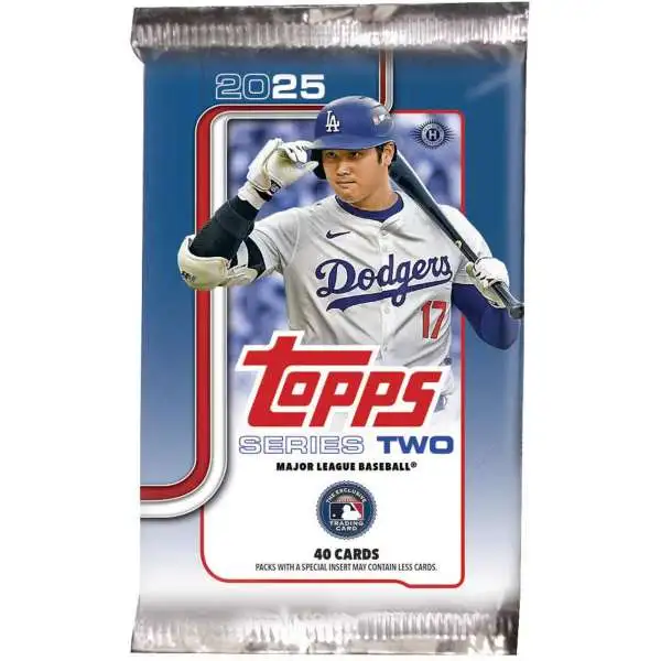 MLB Topps 2025 Series 2 Baseball Trading Card HOBBY JUMBO Pack [40 Cards]