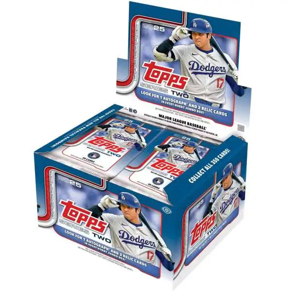 MLB Topps 2025 Series 2 Baseball Trading Card SUPER BOX 10